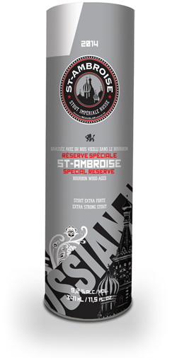 Our special 2014 reserve St-Ambroise Russian Imperial Stout