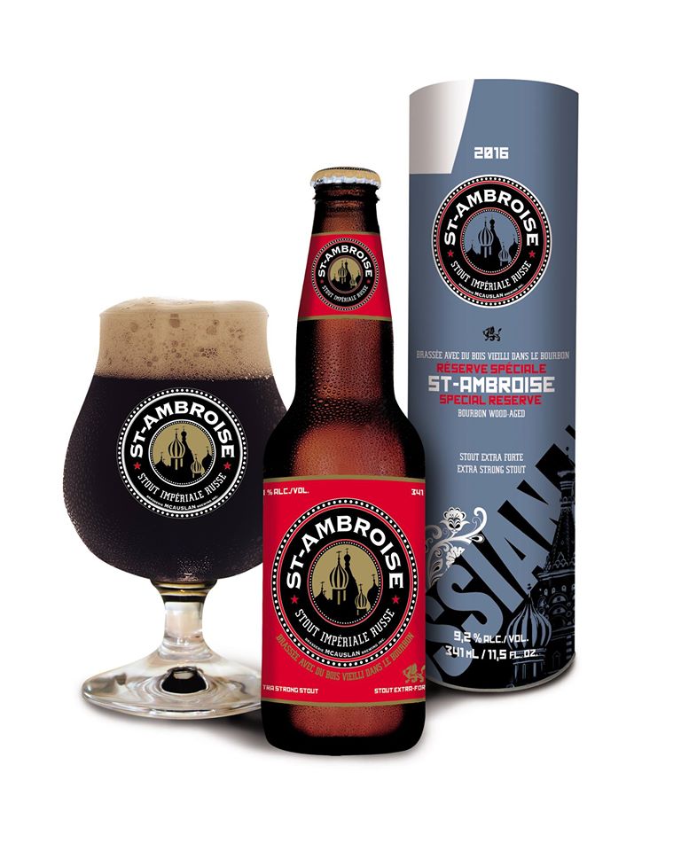 Promotion St-Ambroise Russian Imperial Stout 2016